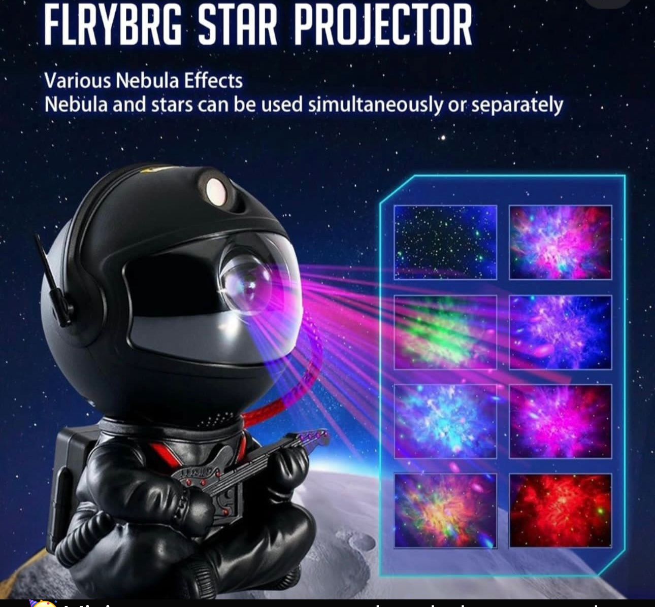 MINI ASTRONAUTA PROYECTOR