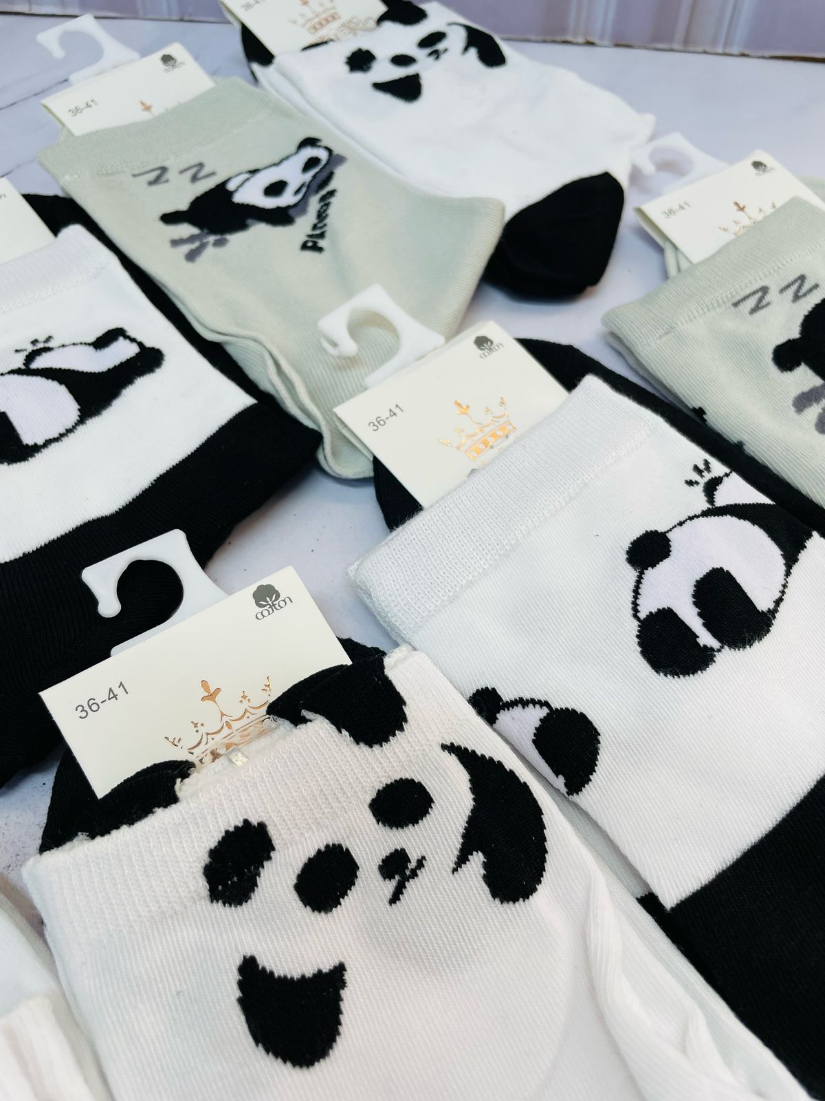 PAQUETE MEDIAS PANDA