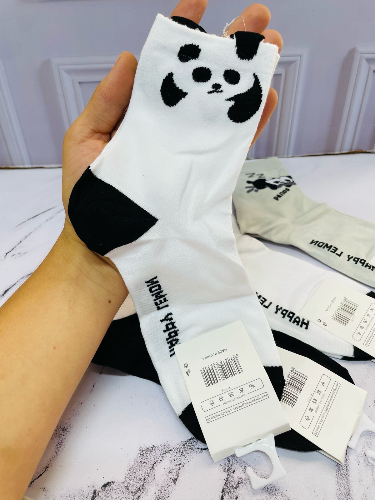 PAQUETE MEDIAS PANDA