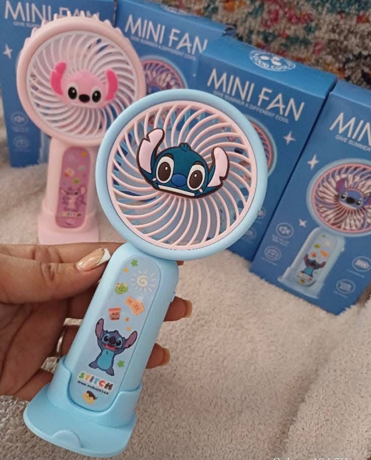 VENTILDAOR RECARGABLE STICH