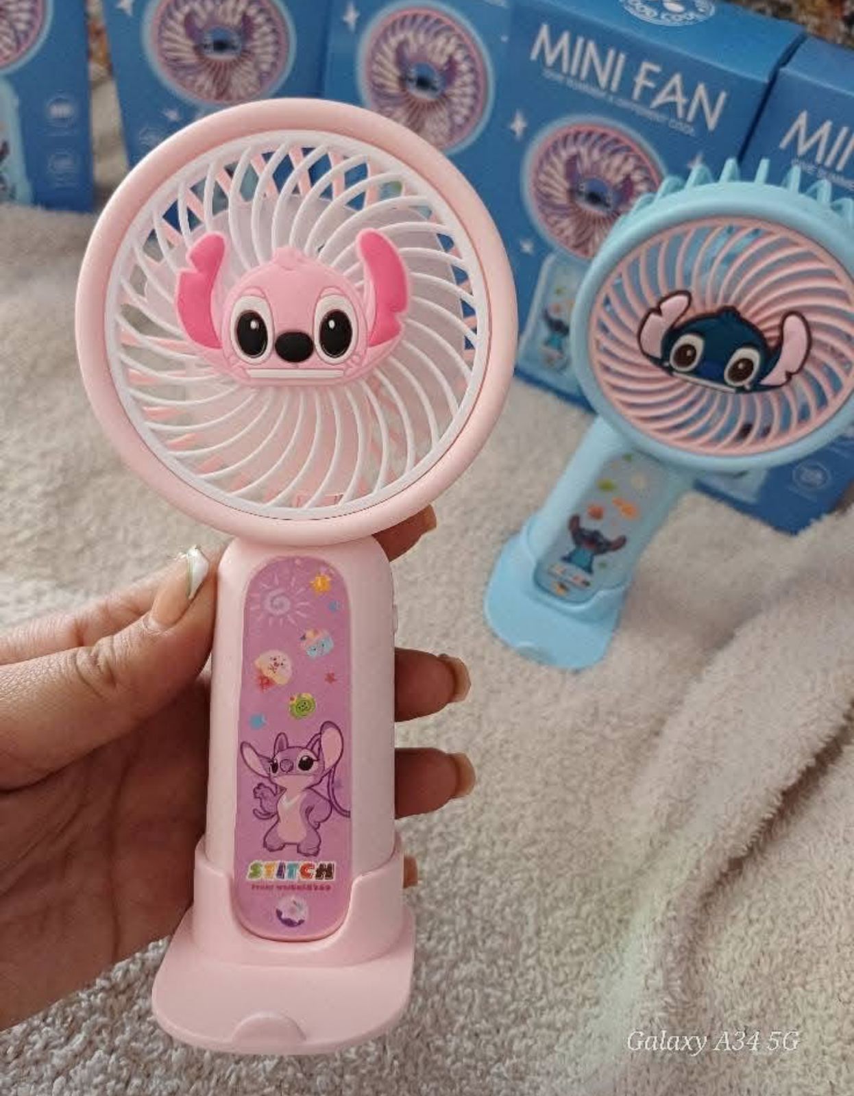 VENTILDAOR RECARGABLE STICH