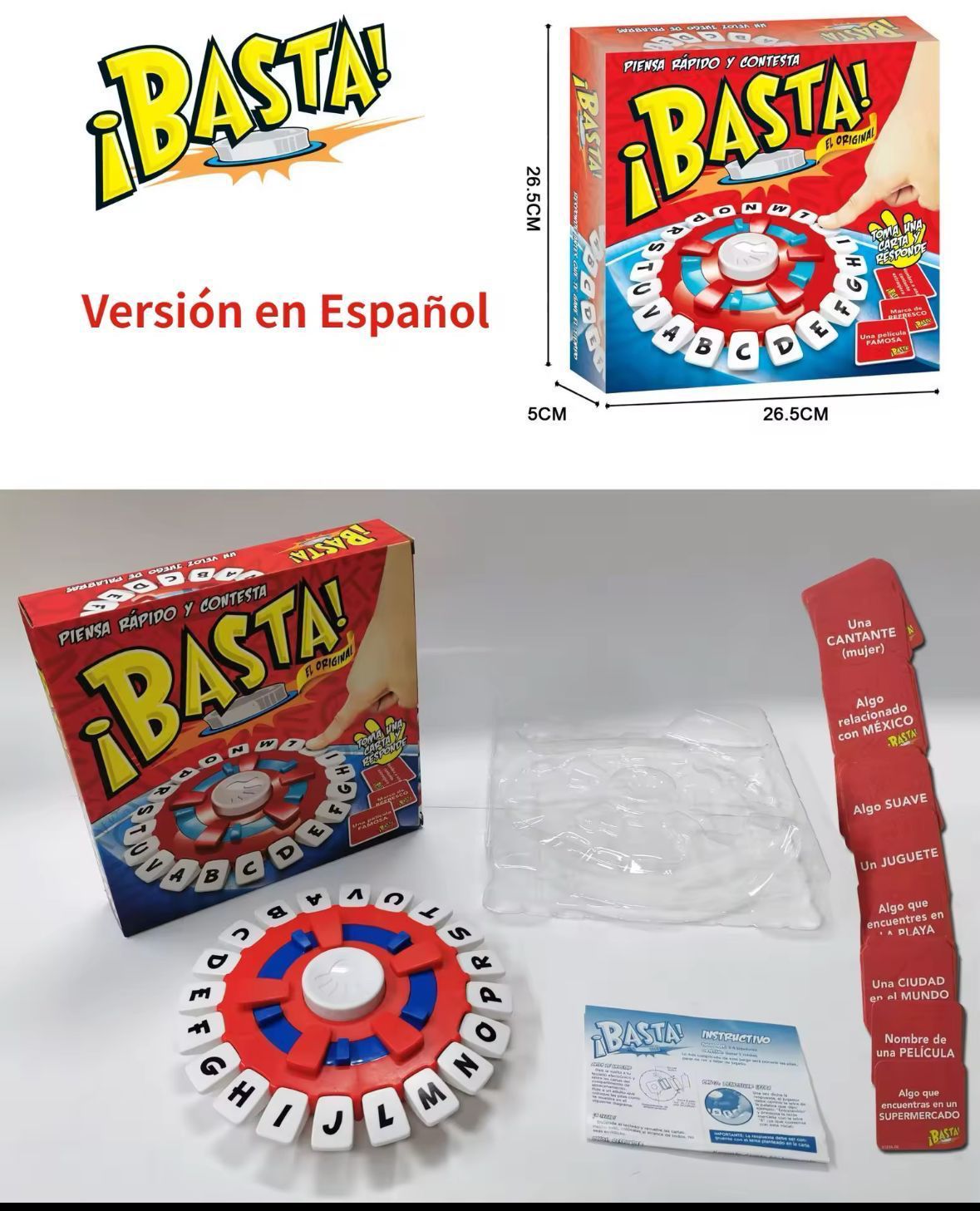 JUEGO BASTA TRADICIONAL