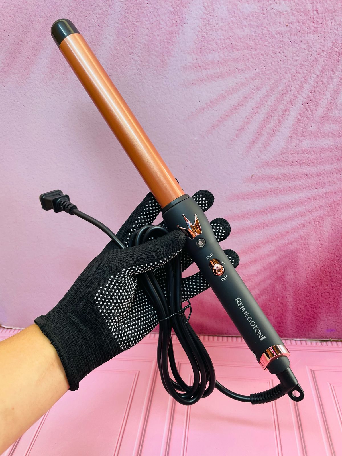 PINZA RIZADORA DE CABELLO