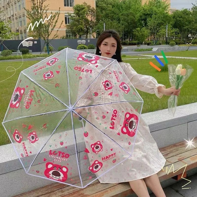 Sombrilla sanrio doble automatica