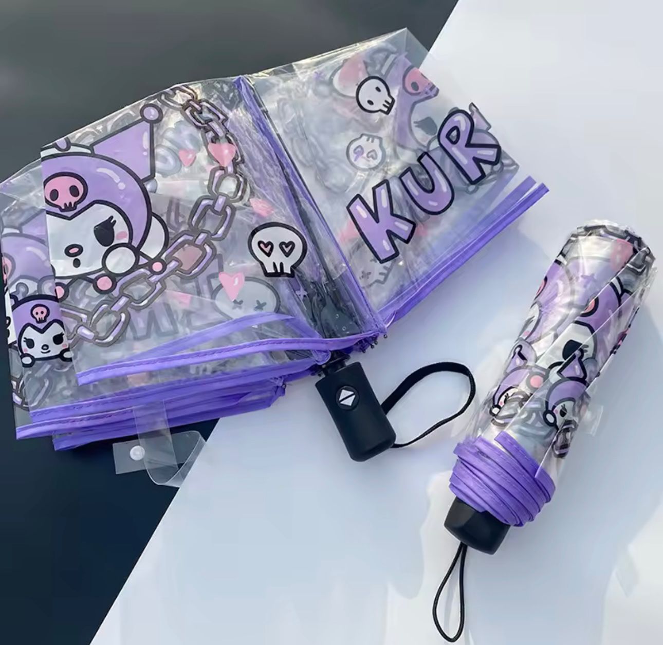 Sombrilla sanrio doble automatica