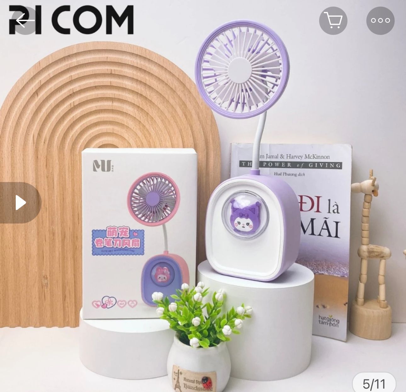 VENTILADOR DE MESA