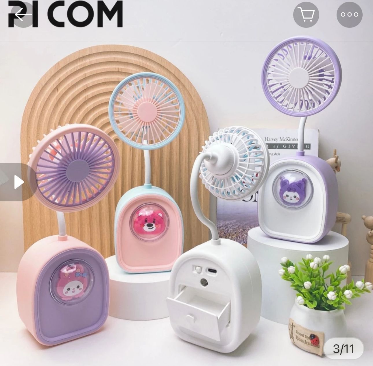 VENTILADOR DE MESA