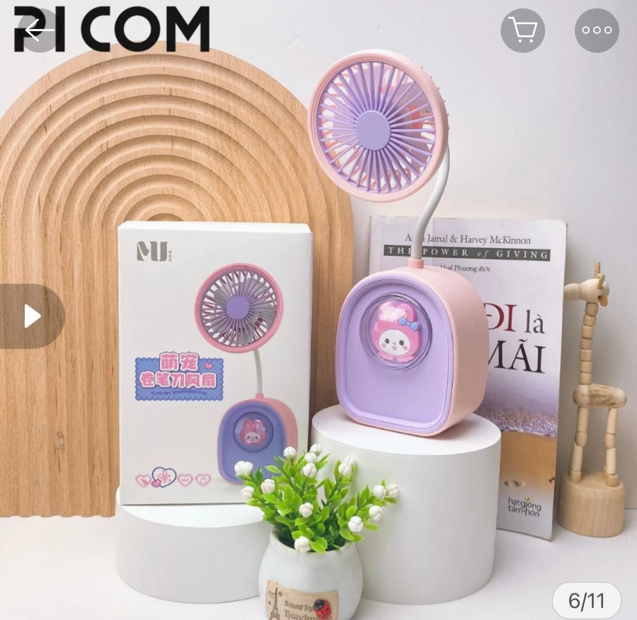 VENTILADOR DE MESA