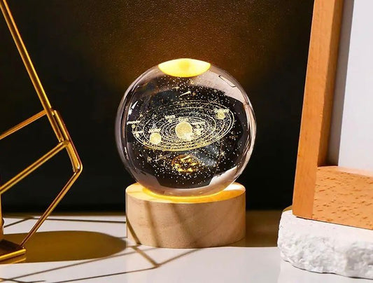 LAMPARA CRISTAL 3D