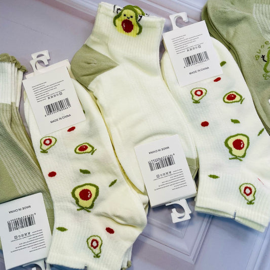 PAQUETE MEDIAS AGUACATE  X 10 PARES